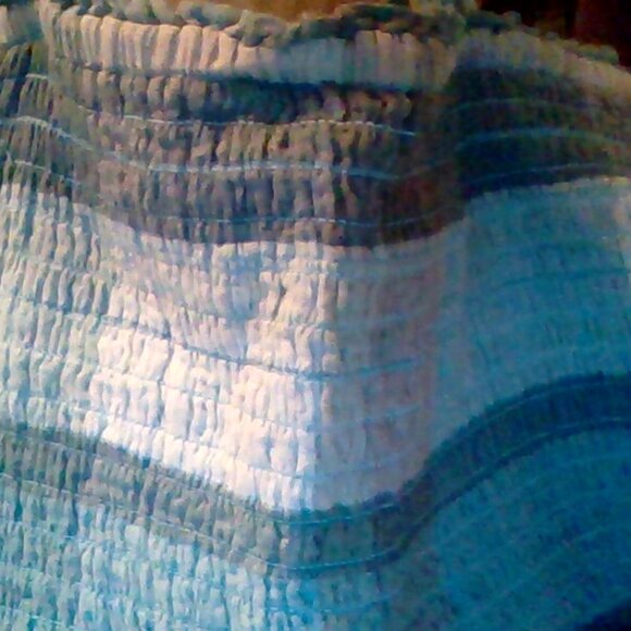 Calvin Klein Jeans Plaid Smocked Mini Sundress - Picture 13 of 15